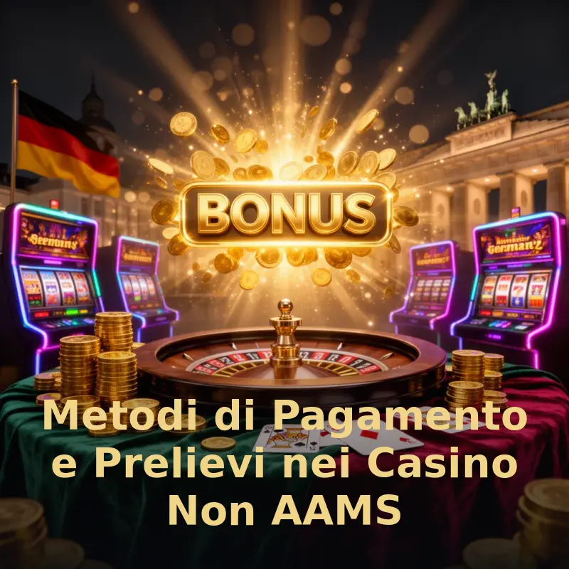 Metodi di Pagamento e Prelievi nei Casino Non AAMS